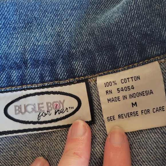 Vintage Mid Wash Denim Jacket - Picture 3 of 6